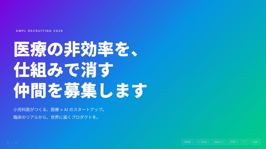 AMPL 採用デッキの版面